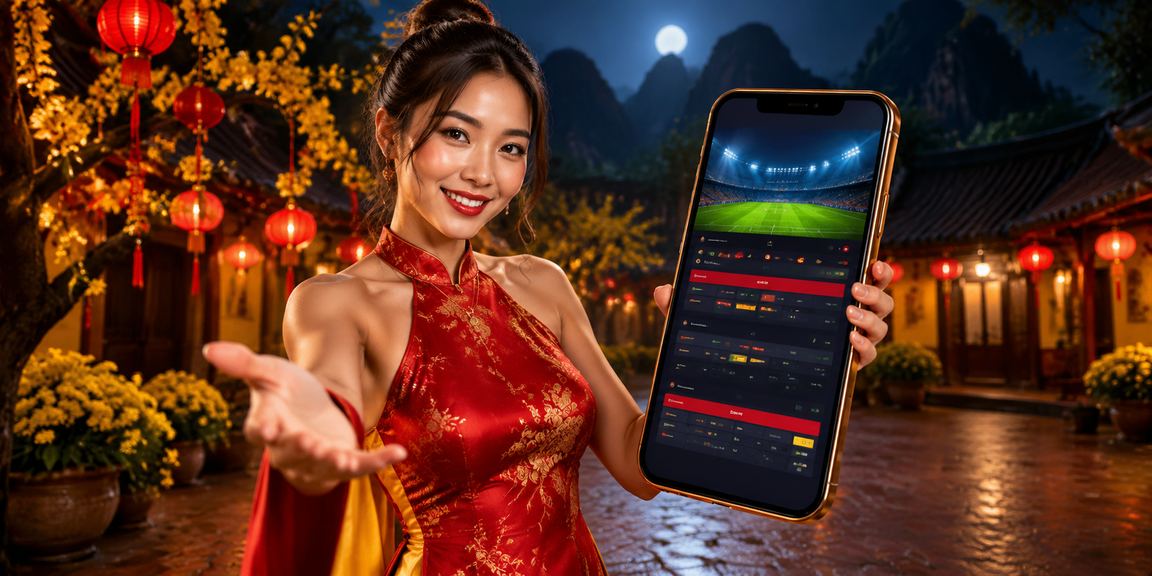 Người dùng sử dụng điện thoại để theo dõi cá cược tại lễ hội Ninh Bình